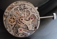 Landeron 39 Movimento Vintage firmato Nicolet Watch, funzionante, anni '50