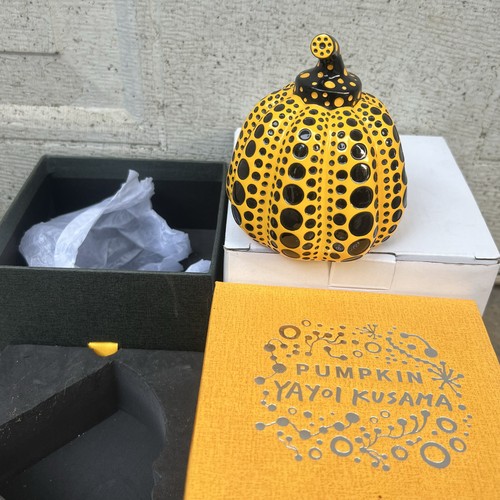 Figurina zucca yayoi kusama - figurina,
