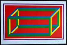 Sol Lewitt Litografia COA Guggenheim Museum numerata a matita -Donald Judd