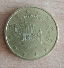 50 cent 2008 Cipro 50 Centesimi Divisionale 50 Cents Kibris Coin Spl q FDC UNC