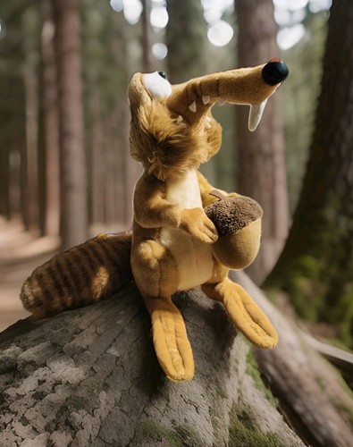 Peluche collezione scrat sc12 - collezione,