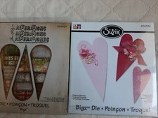 Fustella sizzix bigz 656335/Fustella sizzix bigz 659437/Lotto di 2 fustelle. 