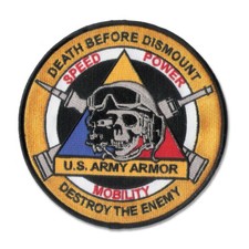 US Army Armor - (Tanker) toppa
