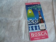 CATALOGO CASSETTE NATALIZIE BOSCA CANELLI VINI VERMOUTH SPUMANTI GRAPPA LIQUORI