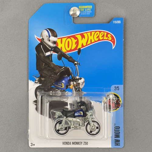 Hot wheels honda monkey z50 - honda,