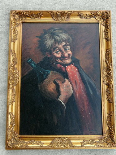 Tableau alberto cecconi huile - tableau,