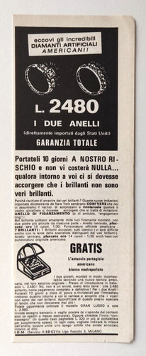 Pubblicita diamanti - pubblicita',