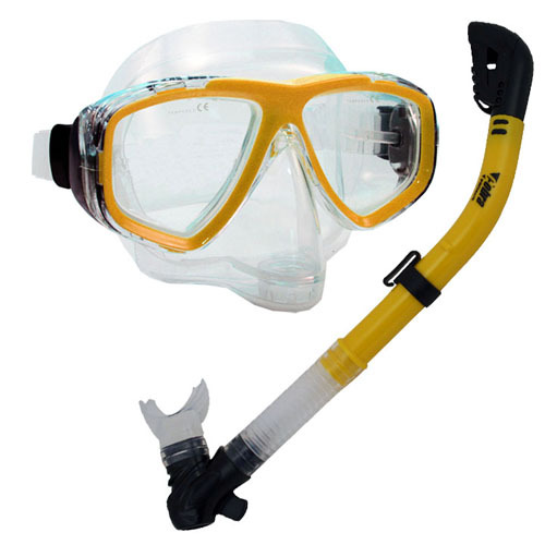 Maschera per spurgo snorkeling