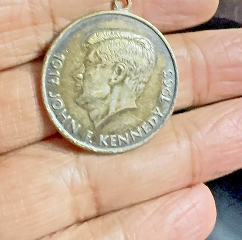 Medaglia commemorativa john - medaglia, f