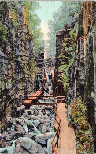 Cartolina flume gorge - cartolina,