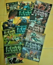 FEAR ITSELF COMPLETA 1/7 + LIBRO DEL TESCHIO SPECIAL-TOTALE 8 NUMERI ED BRUBAKER