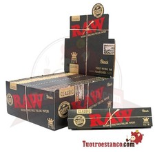RAW CARTINE BLACK LUNGHE SLIM