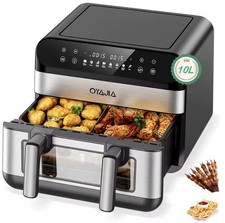 Double air fryer 10 liters