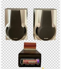 Stereo 8 lettore con casse Sharp 120w e cassette
