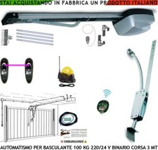 AUTOMAZIONE BASCULANTE 100 KG