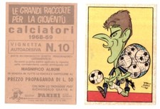 ALBUM FIGURINE CALCIATORI 1968