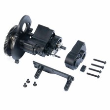 Cambio cassa trasmissione CNC nero AX2 2 velocità per 1/10 RC Axial Wraith 90048 US