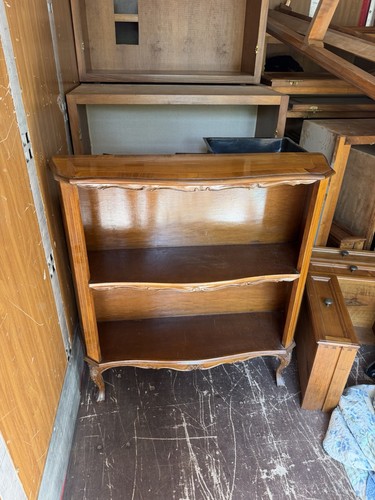 Scaffale legno con - in,