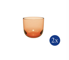 Set 2 bicchieri acqua Apricot