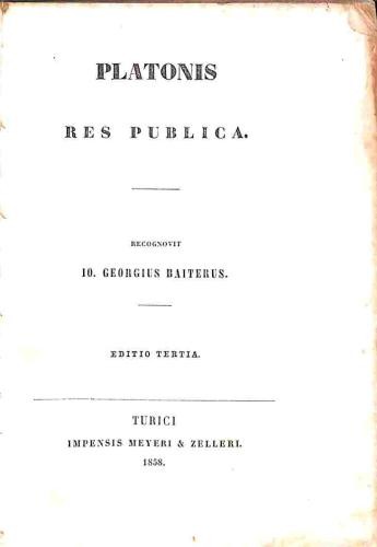 Platonis opera omnia vol - platonis,