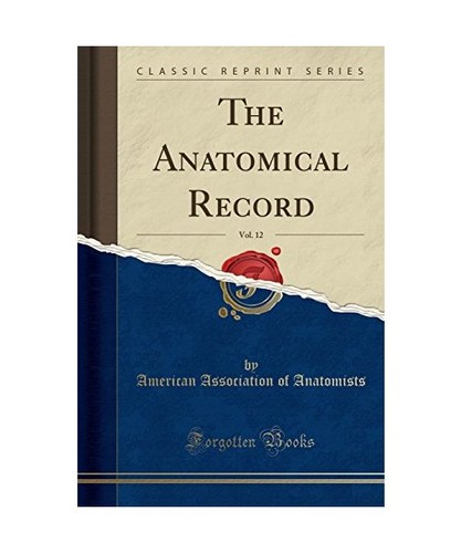 The anatomical record vol 12 - the, record,