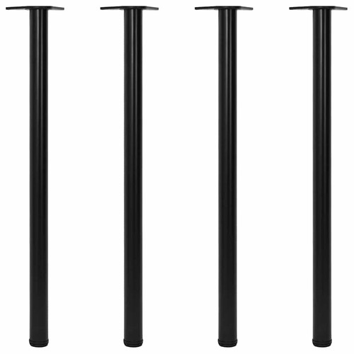 Gambe nickel tavolo - 4x,