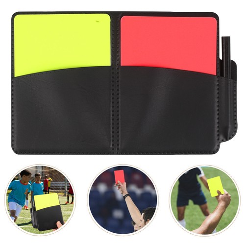 Set carte arbitro calcio - , rosso