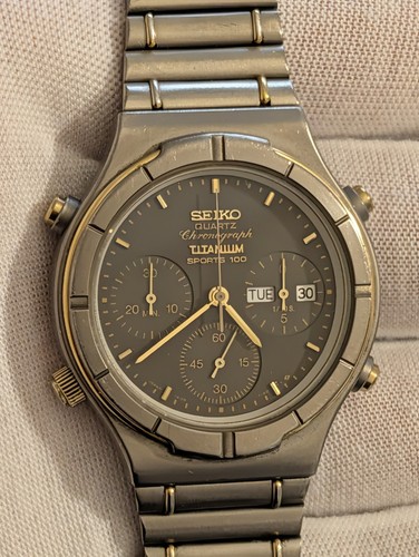 Seiko chrono quartz 7a38 7130 - seiko,