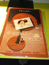 Collodi LE AVVENTURE DI PINOCCHIO 1942 ILL. Galbiati CARROCCIO