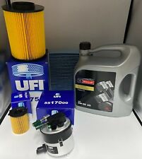 KIT TAGLIANDO FOCUS C MAX 1.6 TDCI 4 FILTRI 5 LT FORD MOTROCRAFT 5W30 DAL 2007
