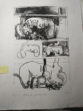 GIUSEPPE ZIGAINA litografia firmata  numerata 