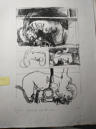 Giuseppe zigaina litografia - giuseppe,
