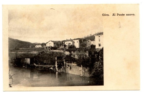 Cartolina gorz gorizia - gorz,
