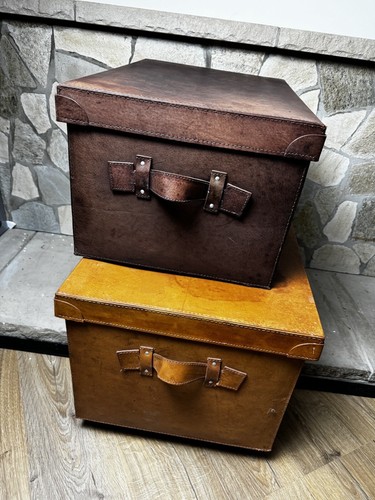Vintage pelle fatto - fatto, a
