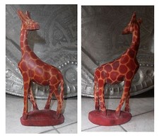 Scultura animale in legno