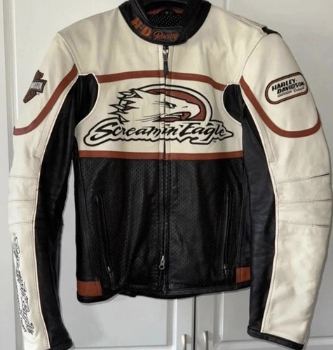 Giacca moto pelle uomo fatta - , a