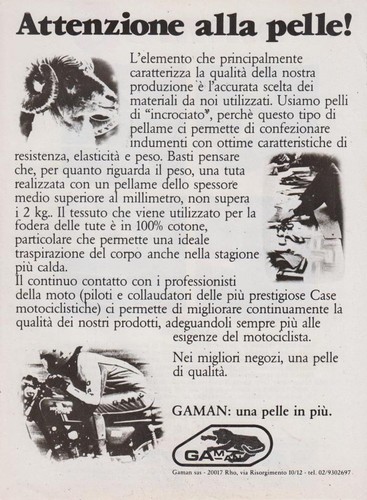 Advertising pubblicità tuta - advertising,