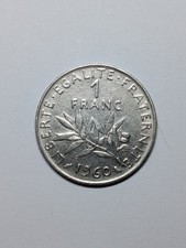 Moneta 1 Franco Francese 1960