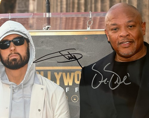 Foto firmata eminem - dr, dre