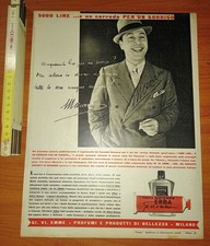 Pubblicità Dentifricio Erba - Albol. 2° Concorso, Macario 1940