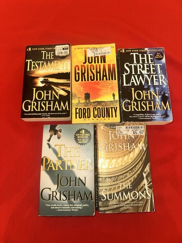 John grisham novels five - john,