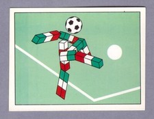 Mascotte CIAO Figurine Panini WC ITALIA 90 NUOVA Sticker NEW! MINT #8