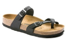 Birkenstock Mayari regular fit pelle nero US uomo 11 donna 13 EU 44