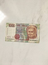 Banconota mille 1000 lire - banconota,