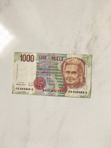 Banconota mille 1000 lire - 1000,