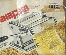 Ampia -Macchina per Pasta Manuale - Grigia Mod . 110 Lusso