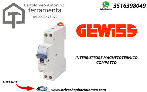 Interruttore magnetotermico - interruttore,