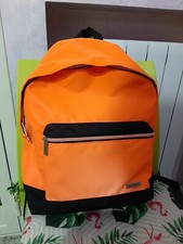 Zaino Comix Originale Fluo Arancio Arancione Usato Unisex Sport Scuola Palestra