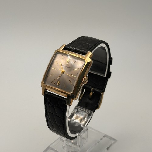 Caravelle bulova gold tank - by,