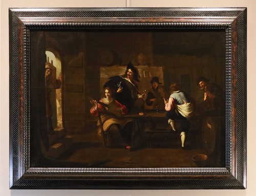 Grande dipinto antico - grande,